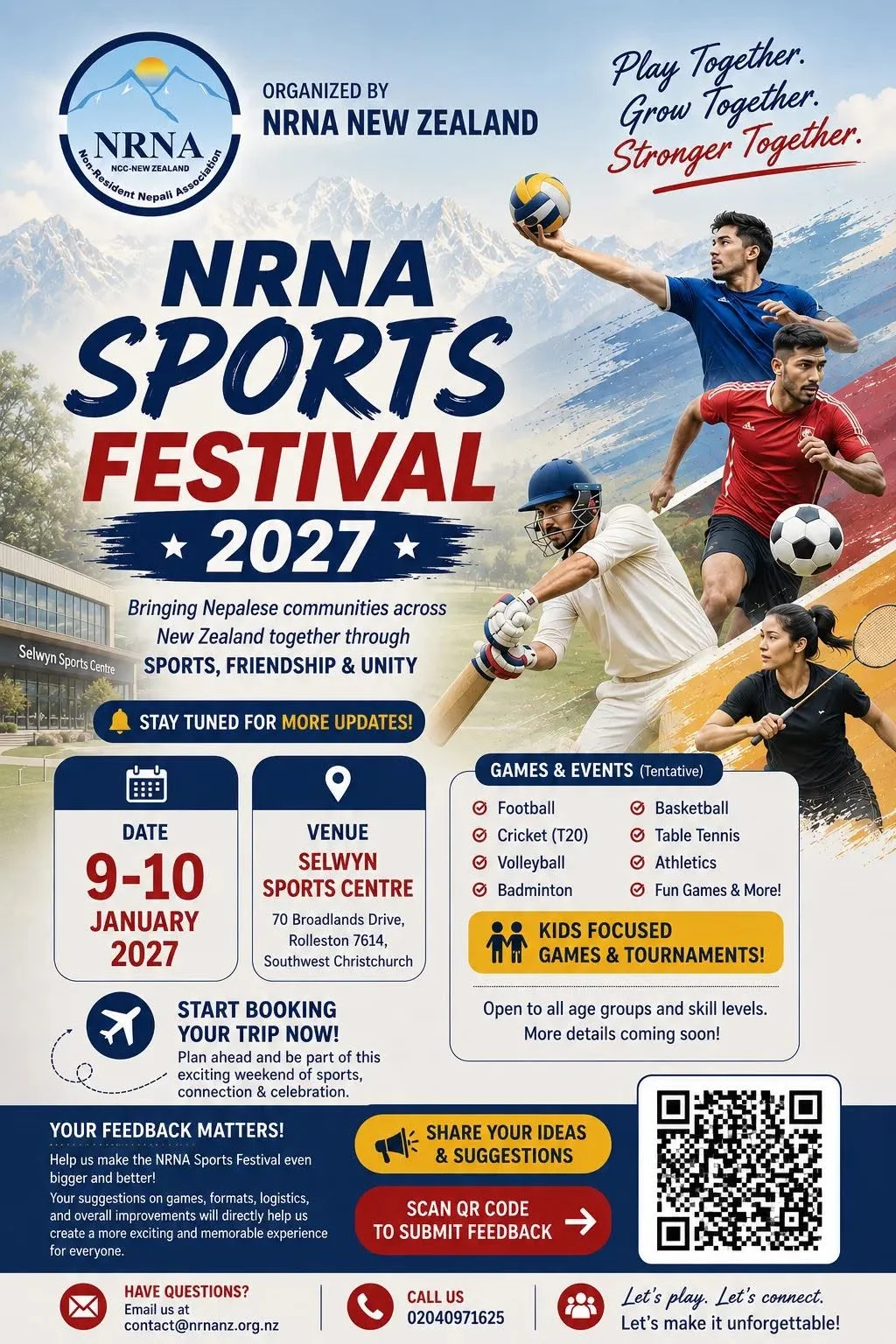 NRNA Sports Festival 2027